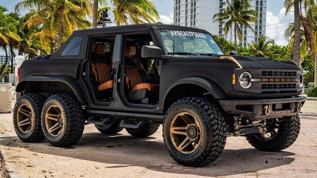 Ford Bronco 6x6: Κρατήσου γιατί δεν έχει ούτε πόρτες