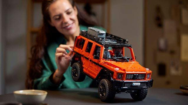 Η Mercedes G-Class της Lego είναι ένα έργο τέχνης
