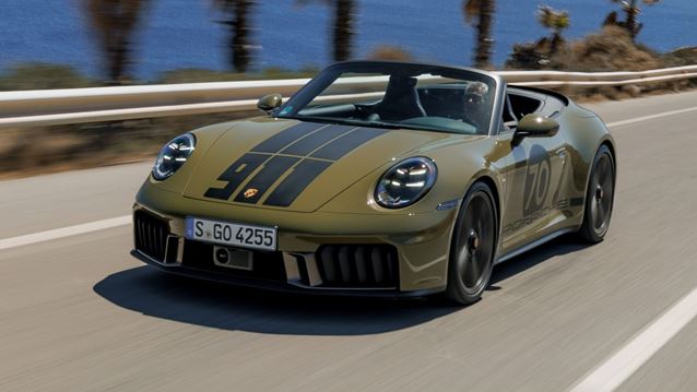 Οδηγούμε στην Κρήτη την επετειακή Porsche 911 Spirit 70