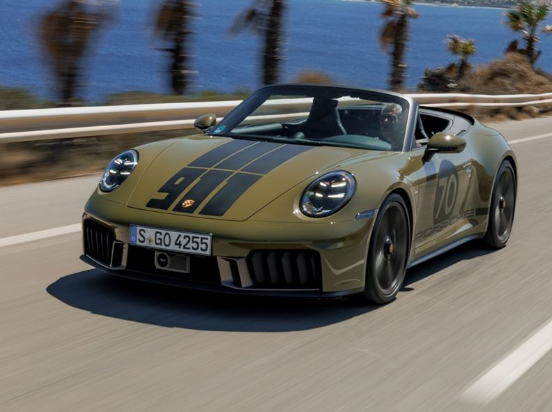 Οδηγούμε στην Κρήτη την επετειακή Porsche 911 Spirit 70
