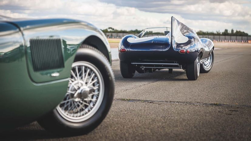 Jaguar D-Type και C-Type Monterey 2023