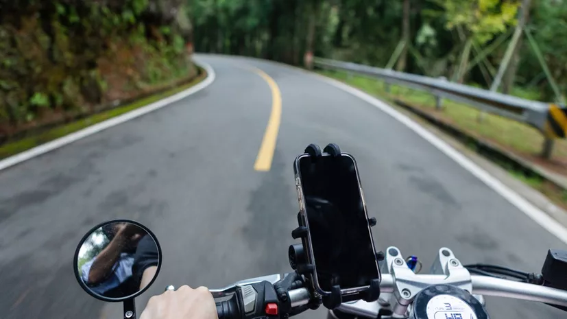 Gps σε μοτοσυκλέτα