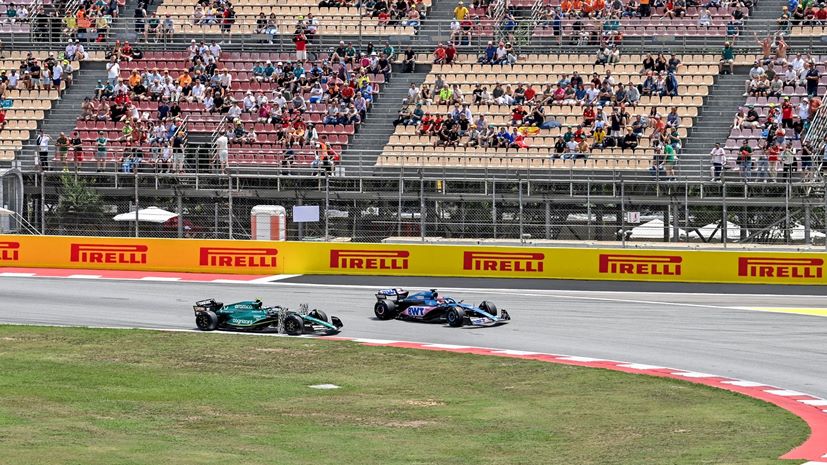 F1 GP Ισπανίας Aston Martin Alpine