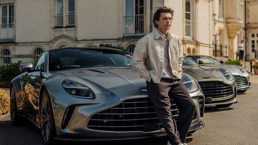 Tom Holland συνεργασία με Aston Martin
