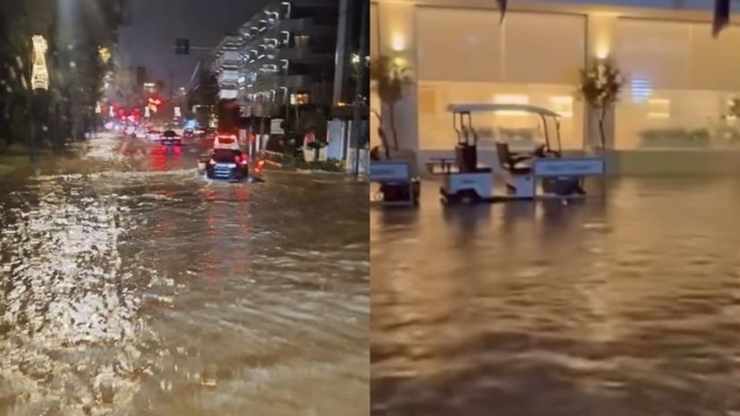 Byron κακοκαιρία δρόμοι