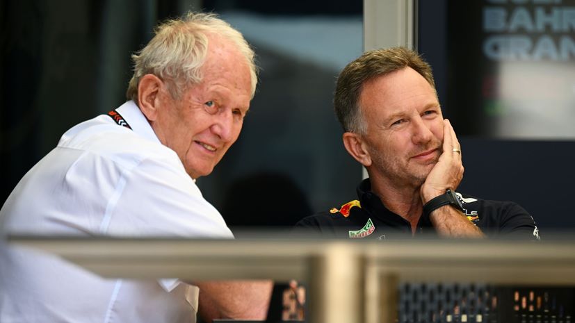 Christian Horner Helmut Marko