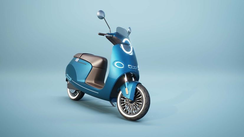 Platum E Moped 500