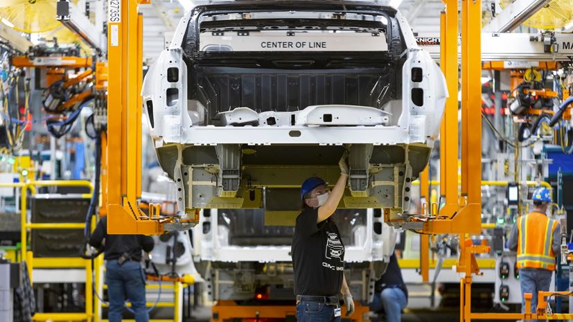 Εργοστάσιο General Motors εργαζόμενοι