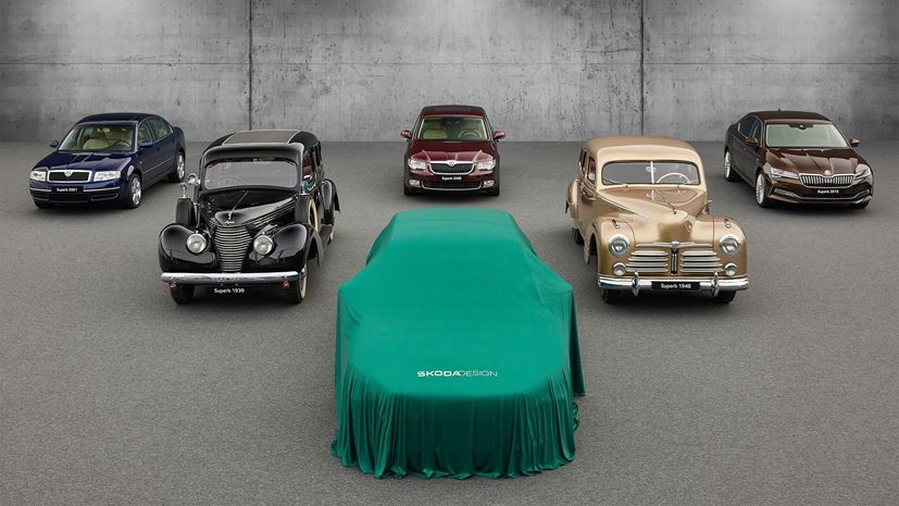 Skoda Superb 90 Years Teaser