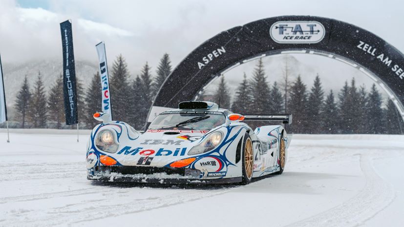 Porsche 911 GT1 Ice Race Aspen