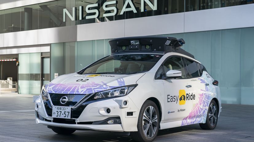 Nissan Leaf Αυτόνομο αυτοκίνητο