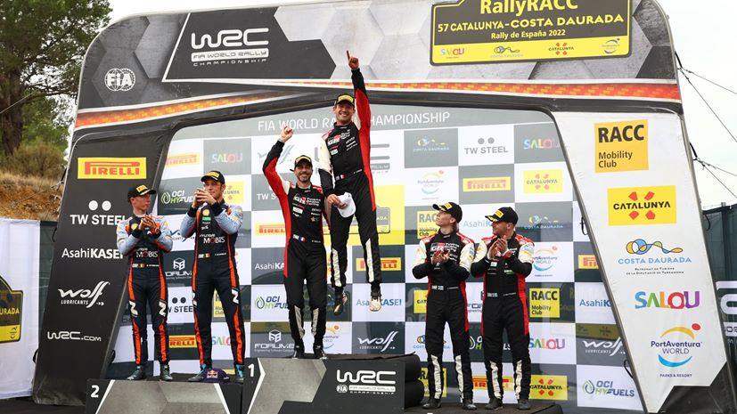WRC Rally Spain Ogier
