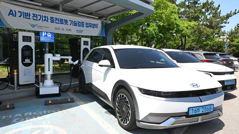 Hyundai EV charging