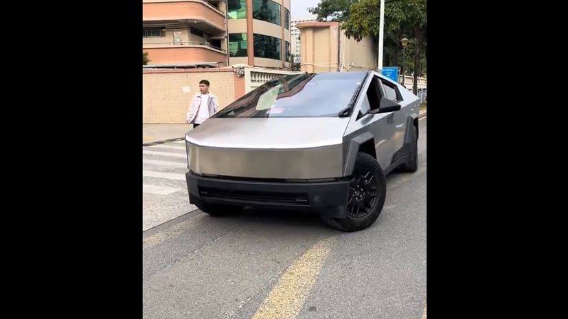 Tesla Cybertruck στο εργοστάσιο της BYD
