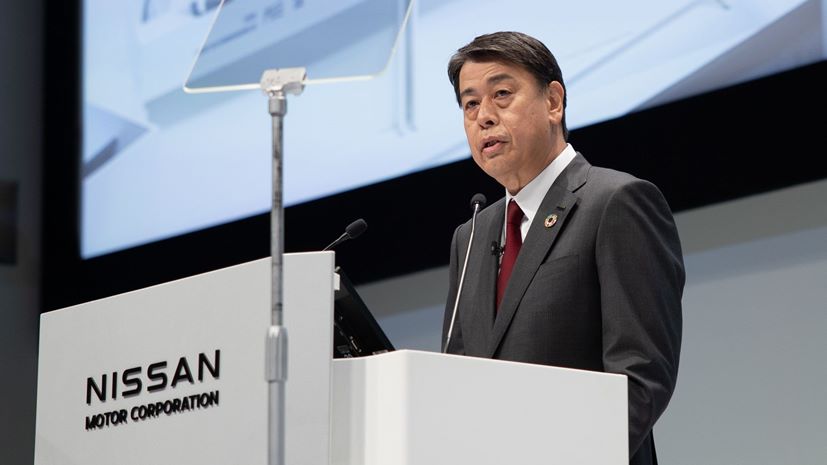 Ο CEO της Nissan Makoto Uchida