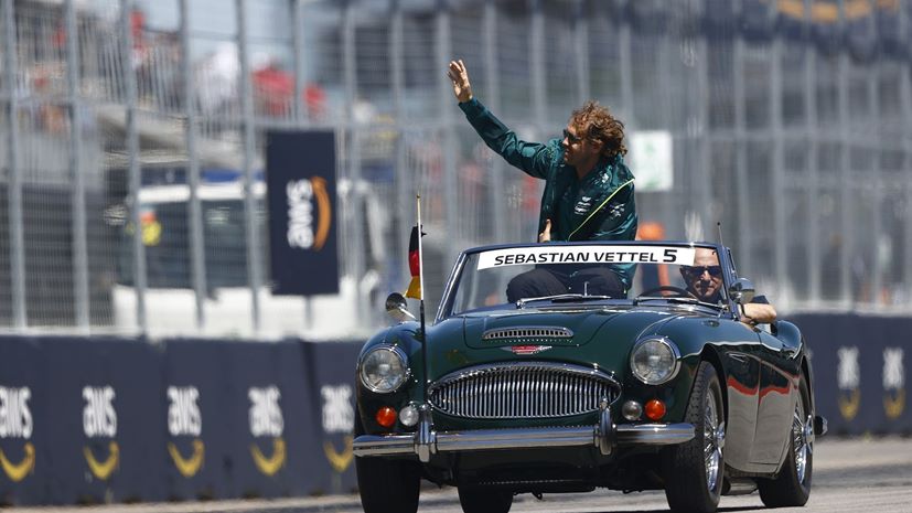 Sebastian Vettel Aston Martin