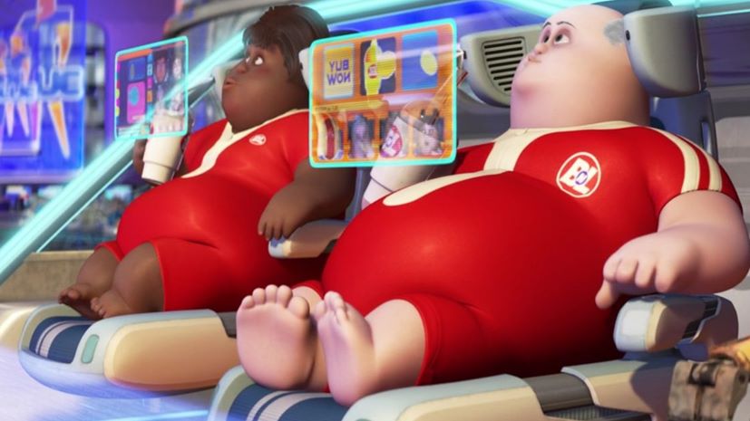 σκηνή από την ταινία Wall-e