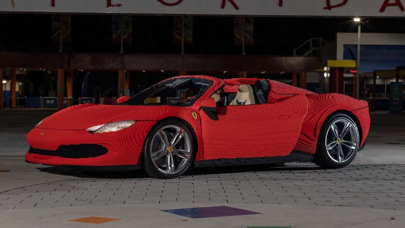 Ferrari 296 GTS Lego