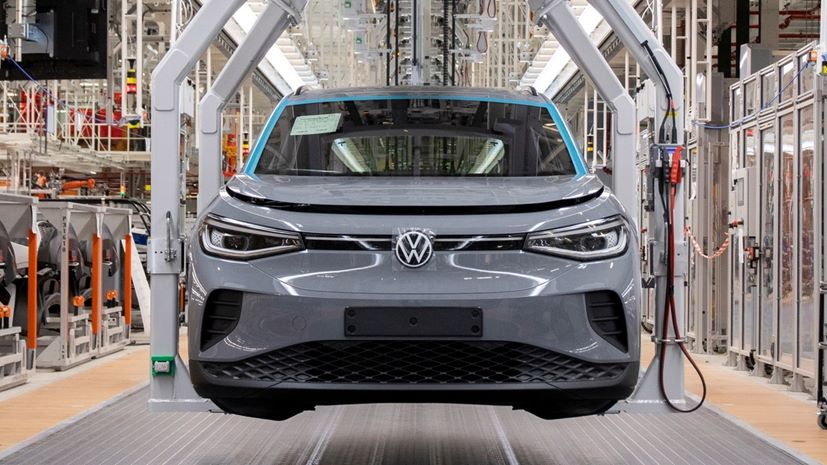 VW ID στην γραμμή παραγωγής