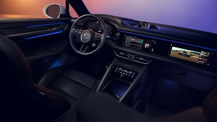 Οθόνες σε Porsche Macan