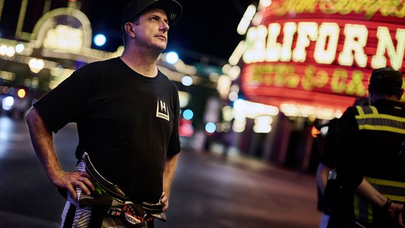 Ken Block ELECTRIKHANA Las Vegas Audi S1 HOONITRON