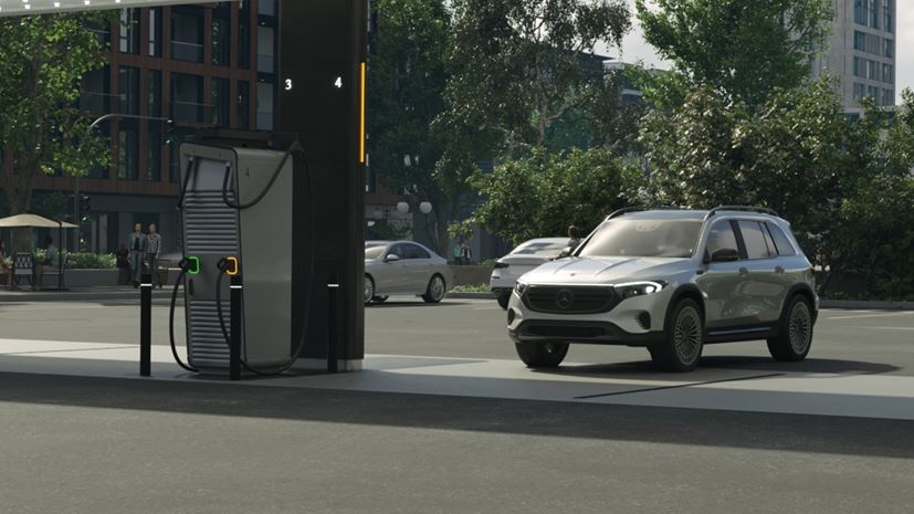 Σταθμός φόρτισης ηλεκτρικών Mercedes