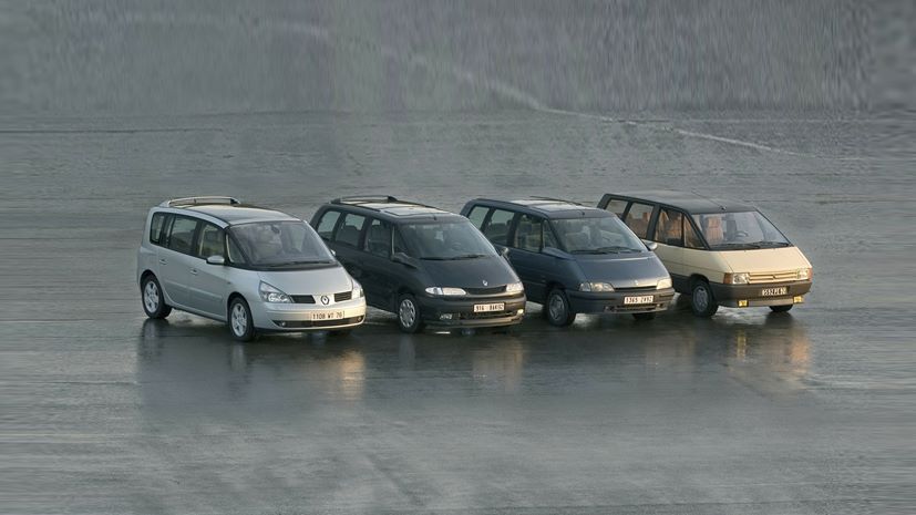 4 γενιές renault Espace