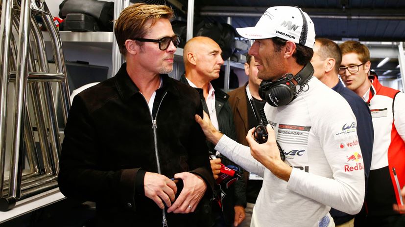 Brad Pitt LeMans 2016