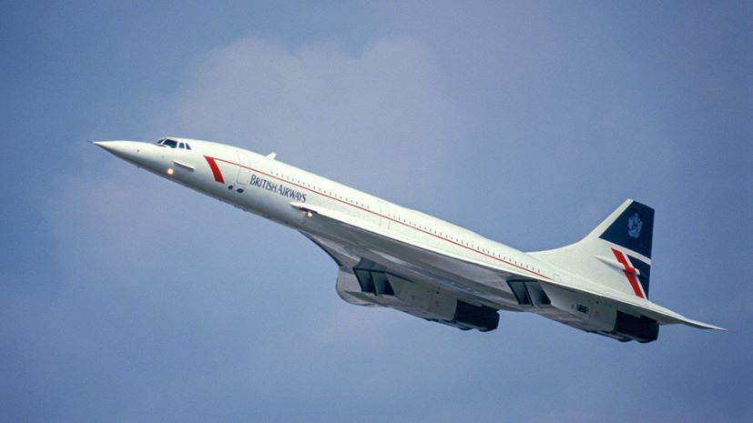 Concorde British Airways engine