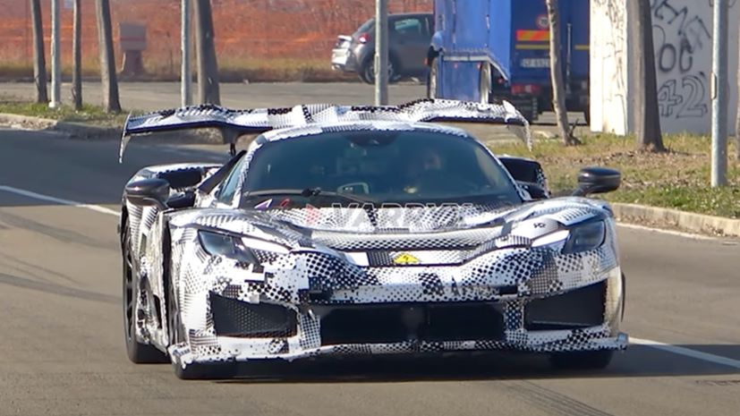 Υβριδικό hypercar Ferrari