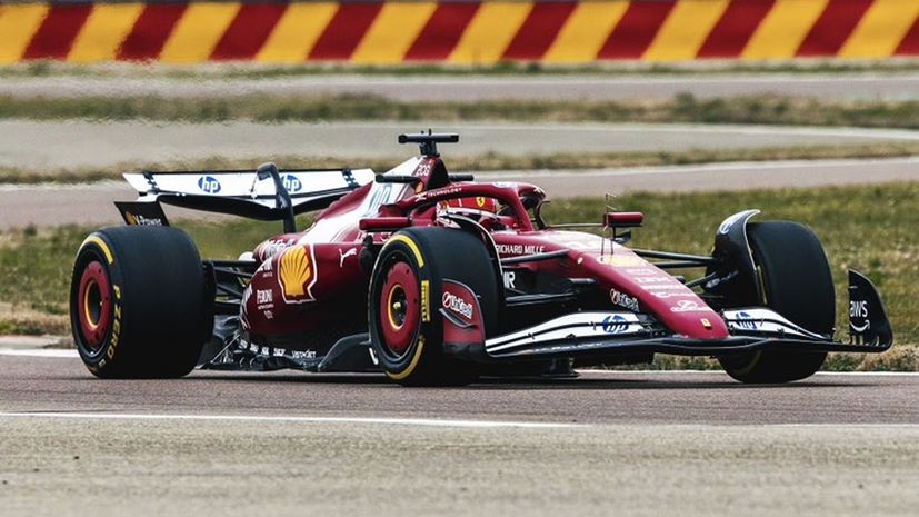 Ferrari SF-25 Fiorano Shakedown Leclerc