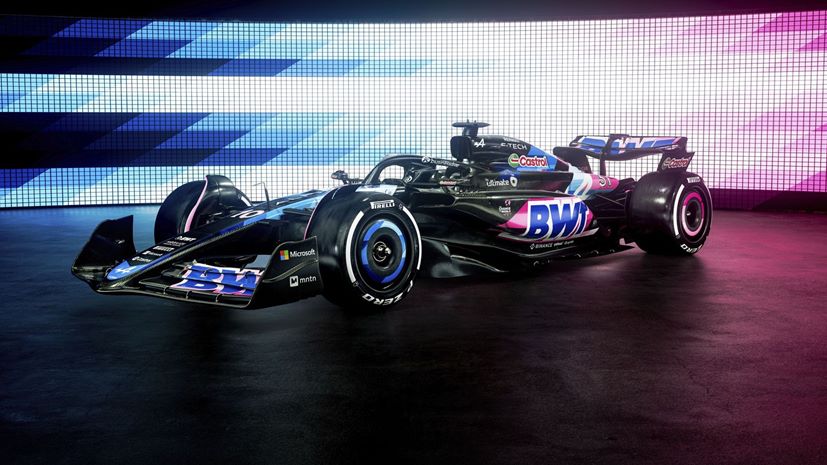 F1 Alpine A524 Παρουσίαση Μονοθεσίου