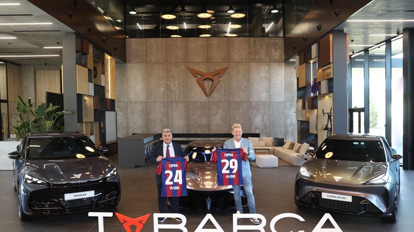 CUPRA Sponsor FC Barcelona