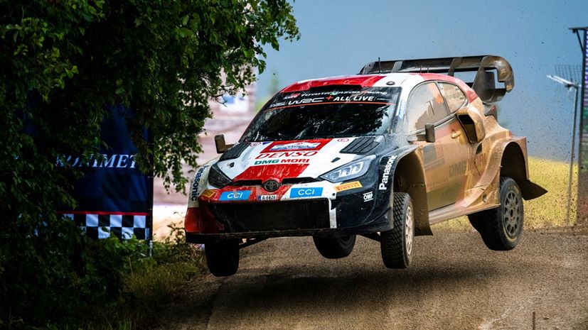 WRC Estonia Toyota Rovanpera