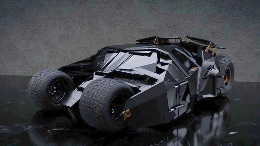 Batmobile Tumbler Replica