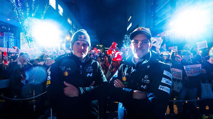 WRC Ράλι Ιαπωνίας Neuville - Tanak
