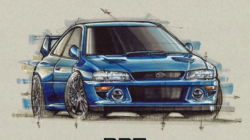 Prodrive P25 Restomd Subaru Impreza