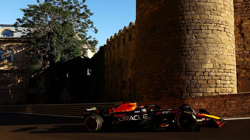 F1 GP Αζερμπαϊτζάν Sprint Race Verstappen