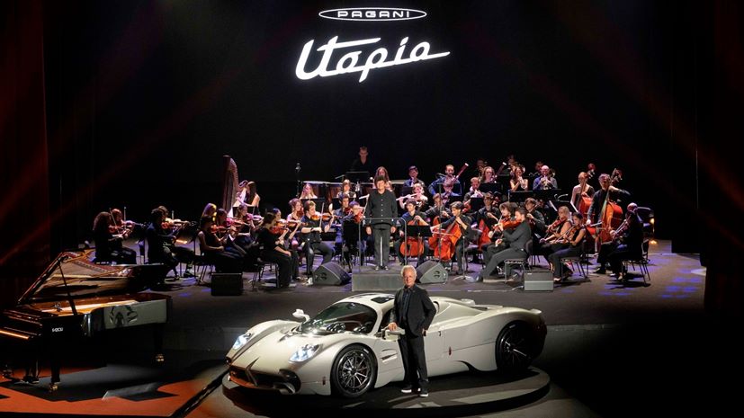 Horacio Pagani μουσική Utopia