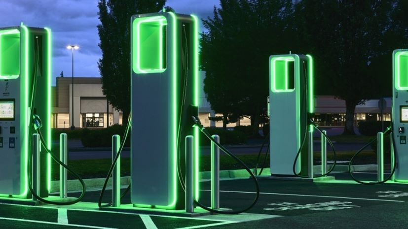Electrify America σταθμός φόρτισης