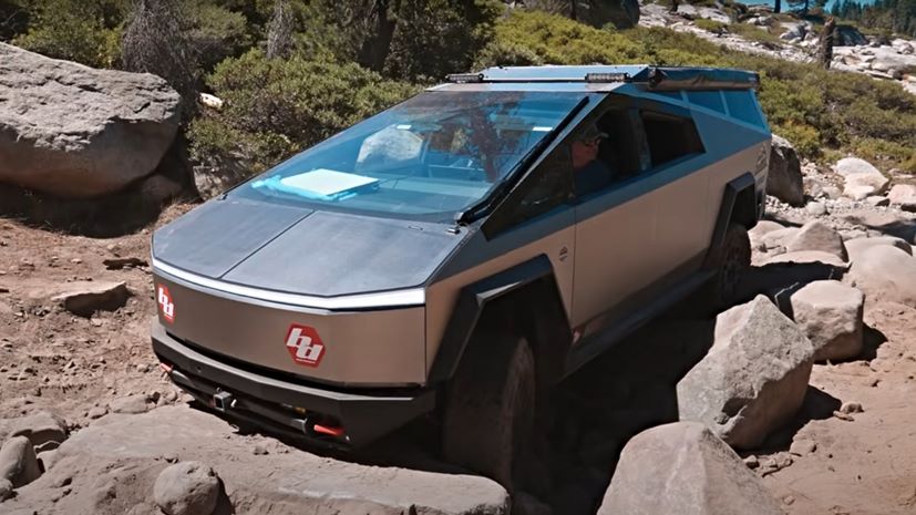 Tesla Cybertruck Rubicon Trail