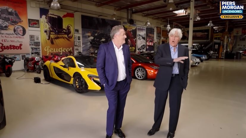 Jay Leno Piers Morgan