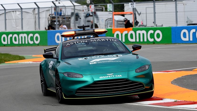Aston Martin F1 Safey Car αυτοκίνητο ασφαλείας