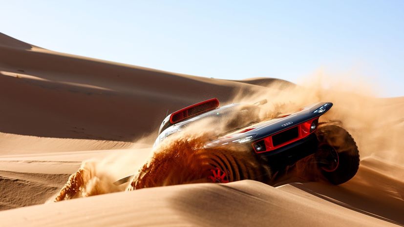 Audi RS Q e-tron E2 Morocco Test