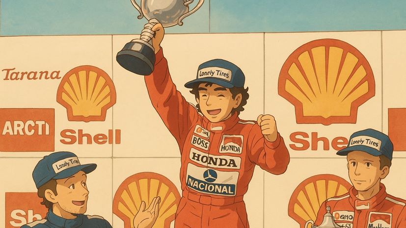 Ayrton Senna Brazil 1991 Ghibli Studios