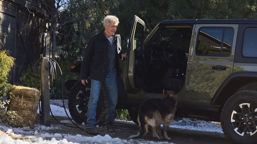 Harrison Ford Jeep commercial