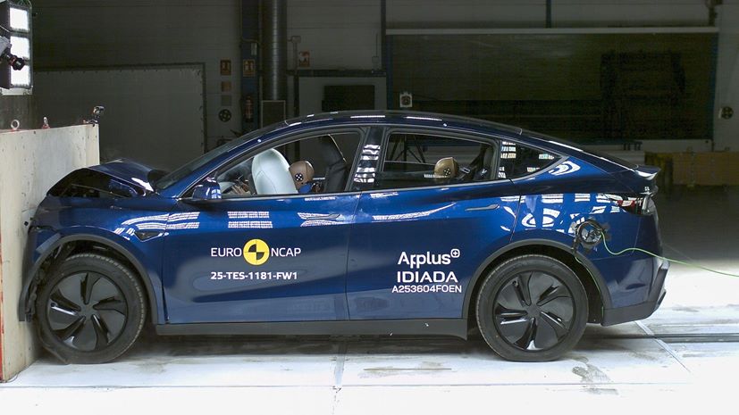 Tesla EuroNCAP crash test