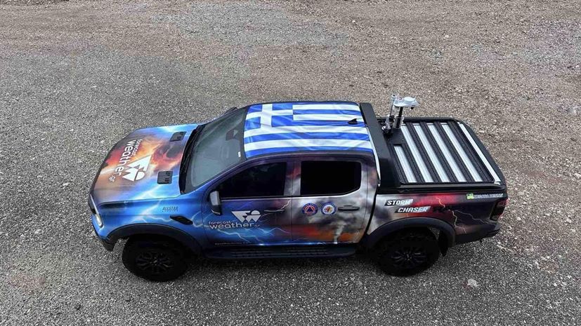 Ford Ranger Raptor Forecast Weather Greece πρώτο μετεωρολογικό όχημα στην Ευρώπη