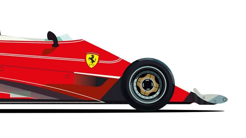 Ferrari 5 Race Cars