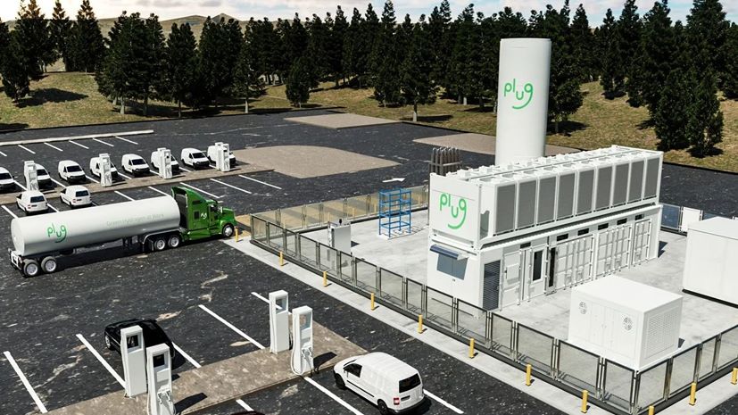 Plug Hydrogen staion